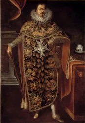 Portrait de Charles Henri de Clermont Tonnerre (1571-1640) en habit de chevalier de l