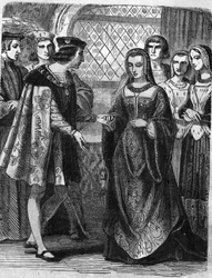 Portrait de Charles VIII (1470-1498) et Anne de Bretagne (1477-1514)