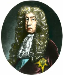 Portrait du duc et comte John de Lauderdale (1616-1682), homme politique écossais. Gravure du 19e siècle, collection privée