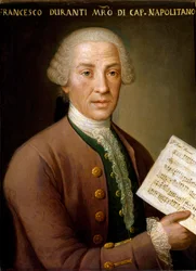 Portrait de Francesco Durante (1684-1755), organiste et maître de la chapelle napolitaine