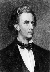 Portrait de Frédéric Chopin (1810 - 1849), compositeur polonais