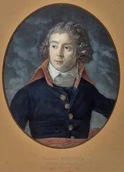 Portrait du général Louis Alexandre Berthier (1753-1815). Peinture anonyme
