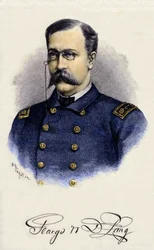 Portrait de George Washington de Long, explorateur américain (1844-1881)