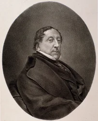 Portrait de Gioacchino Rossini (gravure)