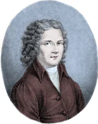Portrait de Giuseppe Domenico Scarlatti (1685-1757), compositeur italien et claveciniste