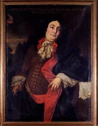 Portrait de Giuseppe Segni dit il Finalino, castrat italien