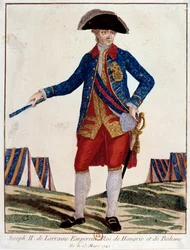 Portrait de Joseph II de Lorraine, Empereur du Saint-Empire romain germanique, Empereur d