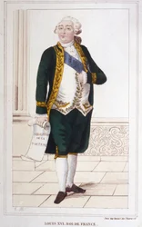 Portrait de Louis XVI (1754 - 1793). Gravure de 1830