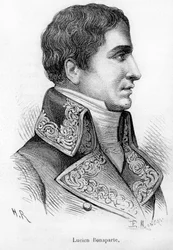 Portrait de Lucien Bonaparte (1775-1840), deuxième frère de Napoléon Bonaparte