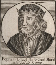 Portrait de Pépin III dit Pépin le Bref