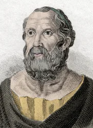 Portrait de Platon (428-348 av. J.-C.), philosophe de la Grèce antique.