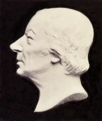Portrait de Robert Owen (1771-1858), philanthrope et socialiste britannique