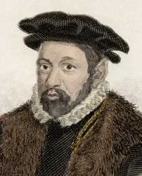 Portrait de Sir Nicholas Bacon (1510-1579), homme politique et avocat anglais.