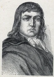 Portrait de Vincent de Tinténiac (Chevalier) (1764-1795) général chouan