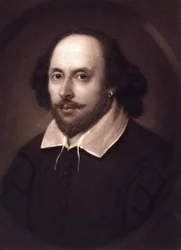 Portrait de William Shakespeare (1564 - 1616)