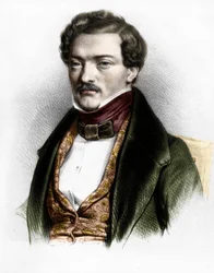 Portrait du ténor français Gilbert-Louis Duprez