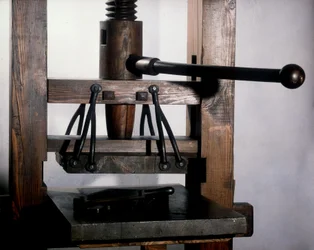 Presse par Johannes Gensfleisch Gutenberg (1400-1468)