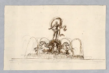 Projet pour une fontaine