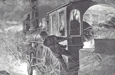Conducteurs de chemin de fer, fin du 19e siècle
