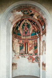 Représentation de la Vierge et l