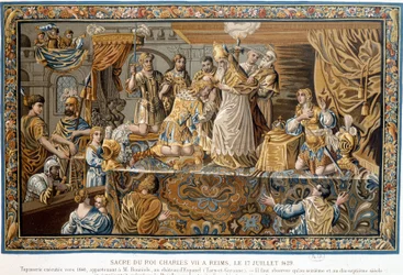 Sacré du roi Charles VII à Reims le 17 juillet