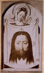 Sainte Véronique montrant le suaire avec le visage du Christ, d