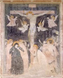 Scène de Crucifixion, Abbaye de Pomposa, Italie