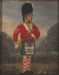 Sergent, 92e Highlanders, vers 1816