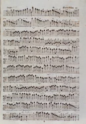 Page de partition pour le violon dans Sinfonia da chiesa e due violini par Francesco Manfredini