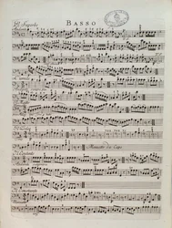 Partition de la Symphonie périodique par Karl Ditters von Dittersdorf