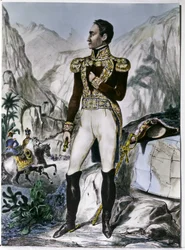Simon Bolivar (1783-1630) (gravure)
