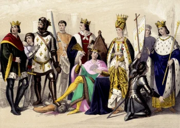 Les Capétiens de Valois de 1328 à 1422. Philippe VI, Jean II, Charles VI, Isabeau de Bavière, Jeanne d