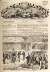 La visite du roi de Hollande à Compiègne en 1861 - Guillaume III (1772-1849)