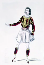 Le danseur et chorégraphe Marius Petipa (1818-1910) dans « Les Droits du Seigneur »