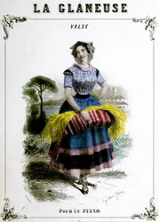 La glaneuse, valse pour piano