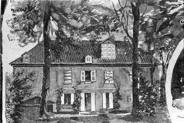 La maison de George Sand (Aurore Dupin, baronne Dudevant) (1804-1876) à Nohant-Vic (36).