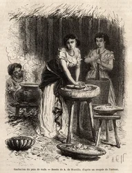 La fabrication du pain de maïs par les femmes de la vallée du Grand Cauca (Colombie)
