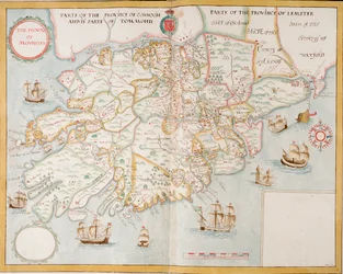La province de Munster, Irlande, c.1595