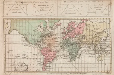 Le monde selon la projection de Mercator ou celle d