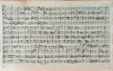 Page de titre de la partition musicale de L