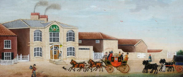 Diligence de Trafalgar, vers 1860