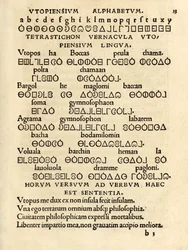 Alphabet utopien de l