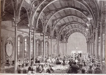 Vue du restaurant principal de l