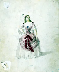 Costume de Violetta pour l
