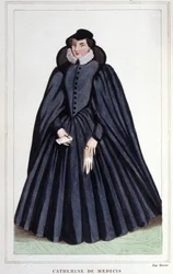 Portrait de Catherine de Médicis (1519-1589)