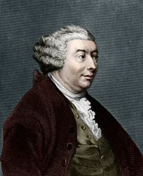 Portrait de David Hume. Philosophe écossais (1711-1776)