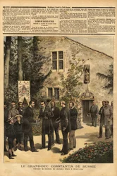 La visite de Constantin Nicolaevich Romanov à la maison de Jeanne d
