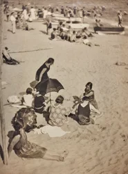 À la plage