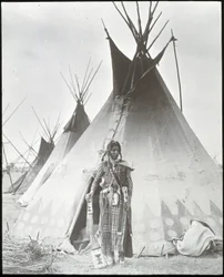 Indien Blackfoot, région de Calgary