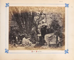 Petit déjeuner dans le mess des officiers, 86e régiment, Gibraltar, vers 1866